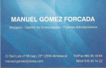 Servicios Juridicos Manuel Gomez Forcada